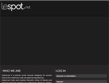 Tablet Screenshot of lespot.net